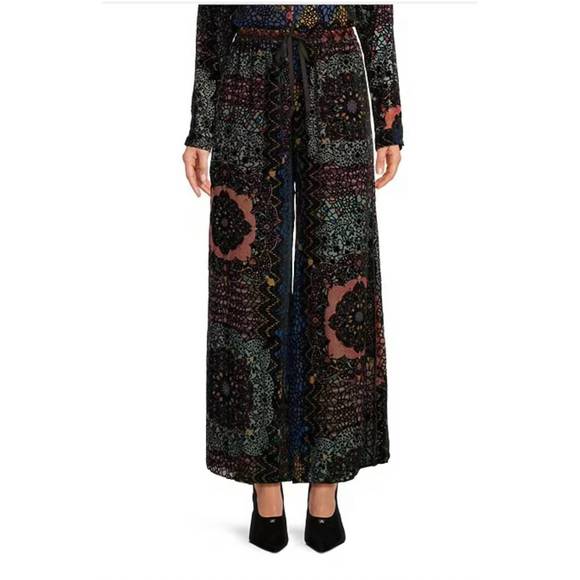 NEW JOHNNY WAS burnout pants in navy - Picture 1 of 1